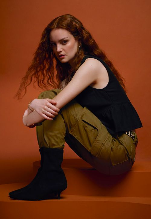 Pantalón Mujer Cargo Color Verde