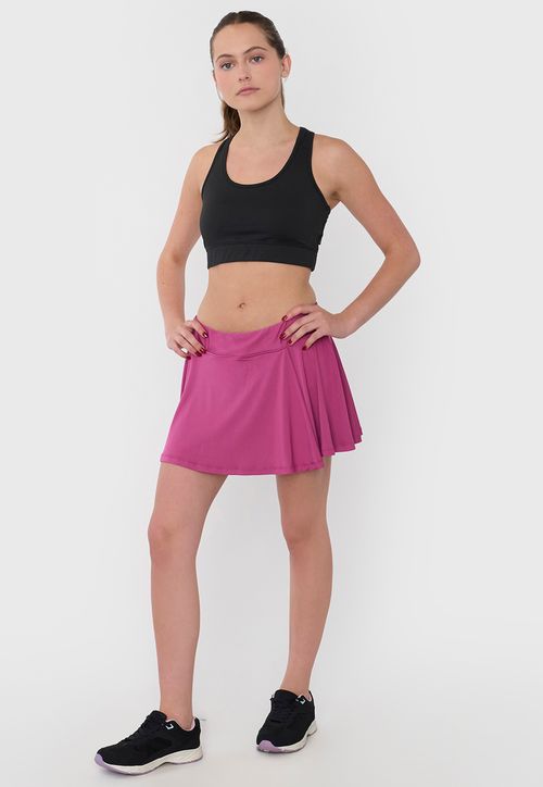 Short Falda Mujer Deportiva Fucsia