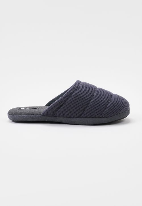 Pantufla Hombre Negro