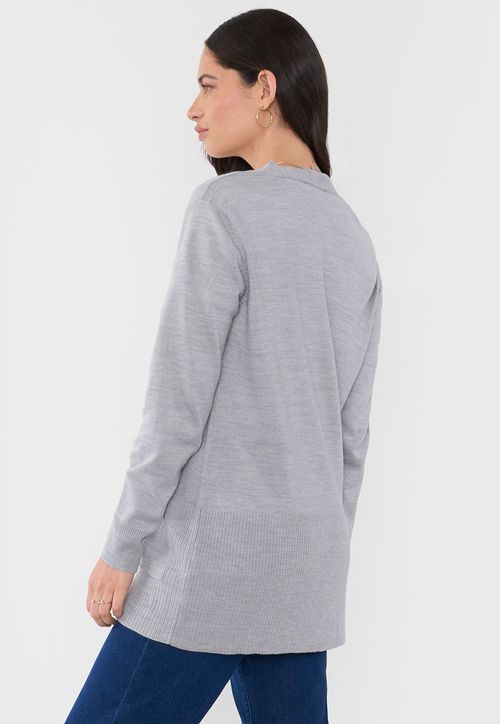 Cárdigan Mujer Gris