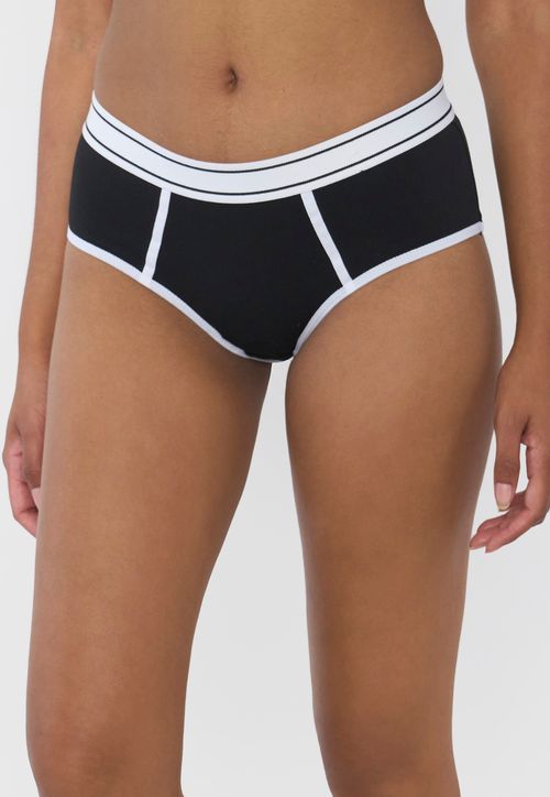 Boyshort Mujer Negro