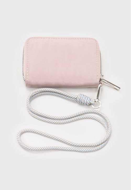 Billetera Mujer Cordón Taupe