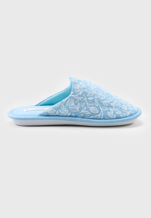 Pantufla Mujer Básica Mujer Petróleo
