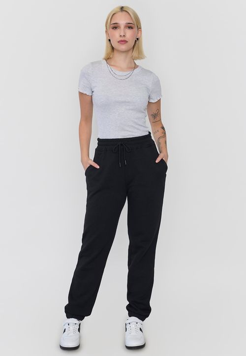 Buzo Mujer Jogger Negro