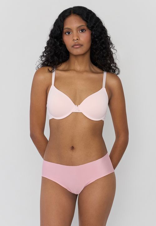 Pantaleta Mujer Microfibra Palo Rosa