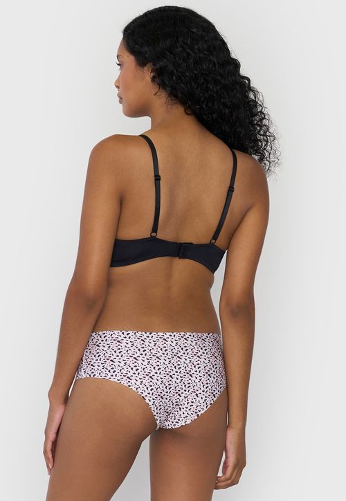 Pantaleta Mujer Microfibra Print Palo Rosa
