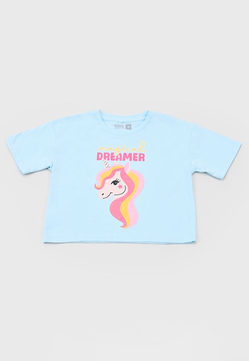 Polera Niña Kids M/C Focal Celeste