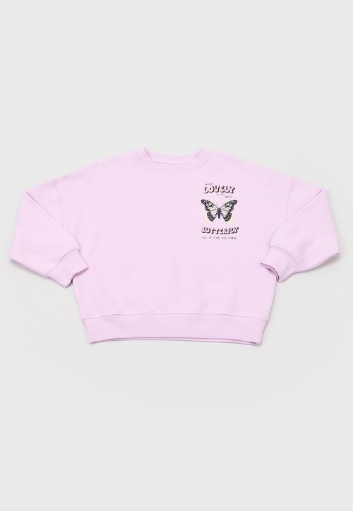 Poleron Niña Kids Pullover Rosado