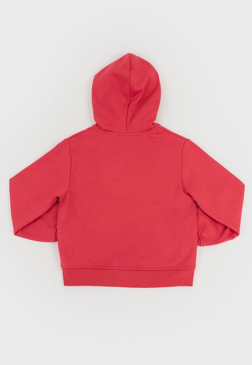 Poleron Niño Kids Zipper Rojo
