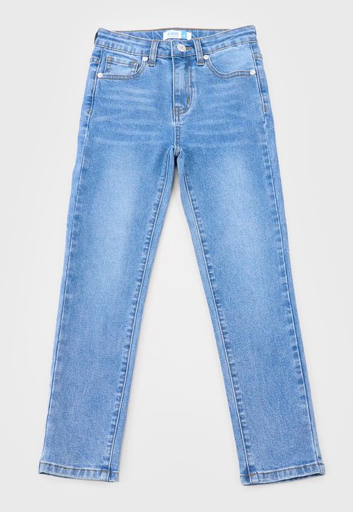 Jeans Niño Kids 5 Bolsillos Azul Medio