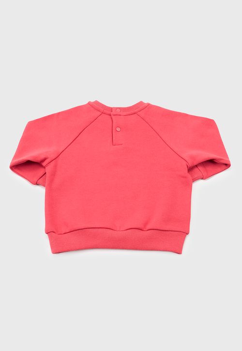 Poleron Bebe Niño Pullover Focal Rojo