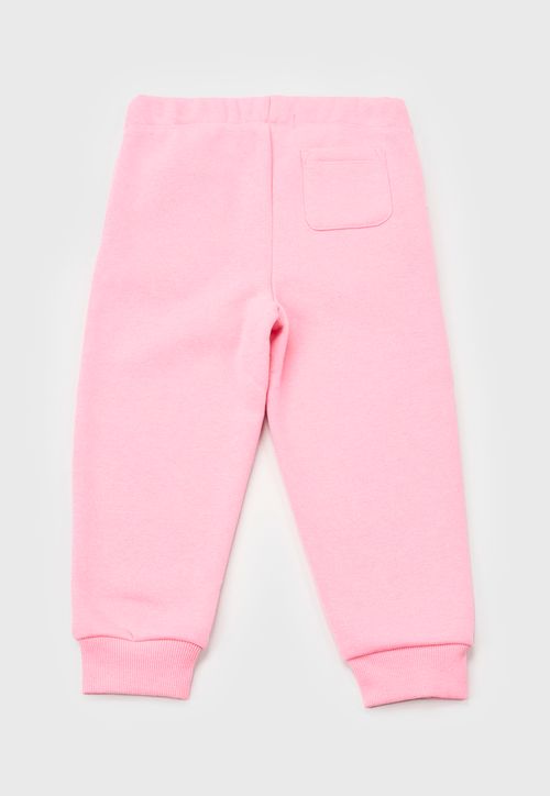 Pantalon De Buzo Bebe Niña Arcoiris Rosado
