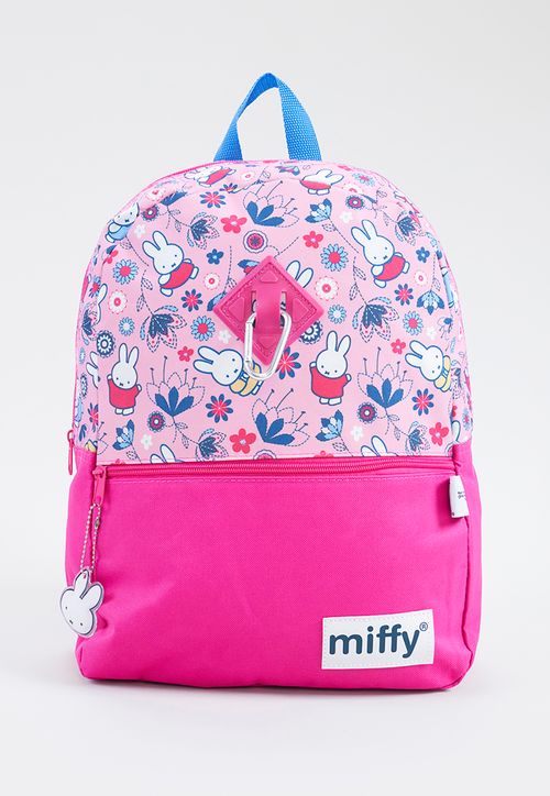 Pack 3 En 1 Escolar Miffy Conejo Rosado