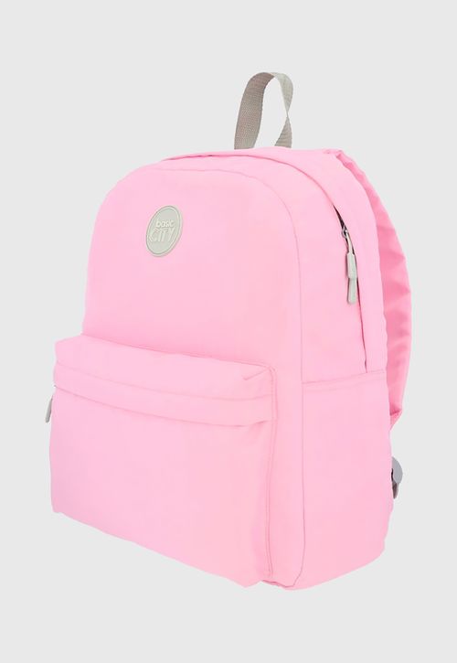 Mochila Juvenil Basic City Rosado