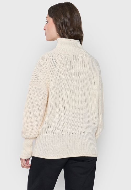 Sweater Mujer Grueso Crudo