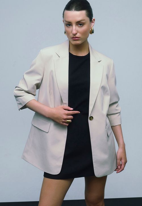 Blazer Mujer Oversize Arena