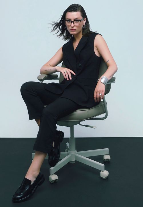Pantalón Mujer Negro Básico