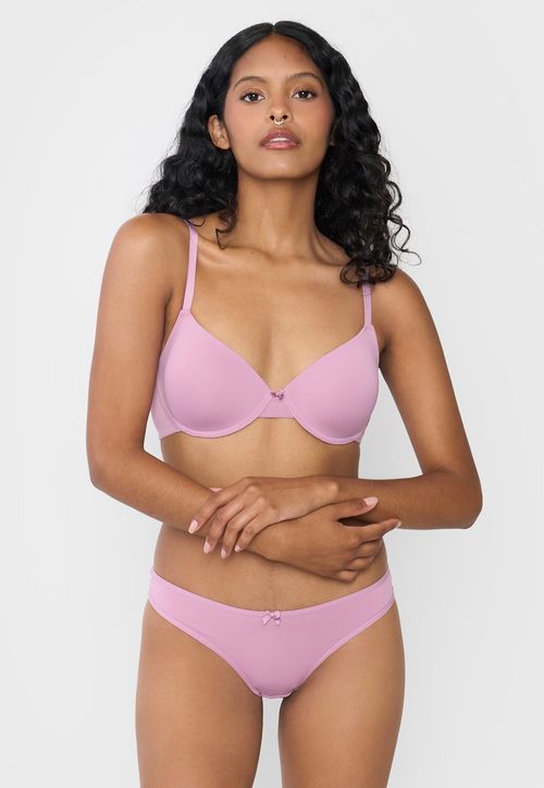 Calzón Mujer Pantaleta Microfibra Malva