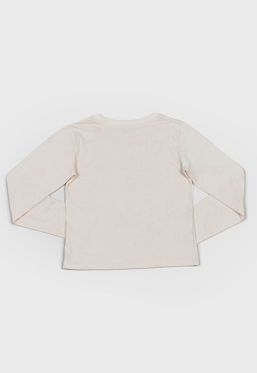 Polera Niña Kids M/L Glitter Beige