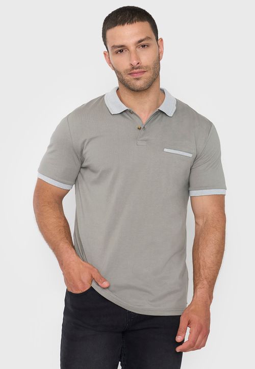 Polera Hombre Preppy Musgo
