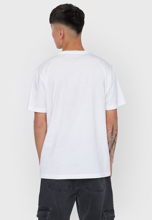 Polera Hombre Fun Photoprint Color Blanco