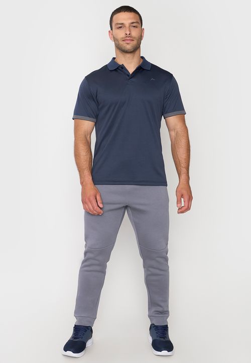 Buzo Hombre Deportivo Cierres Color Gris