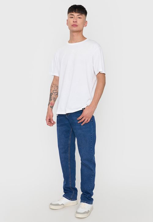 Jeans Hombre Slim Spandex Azul Oscuro