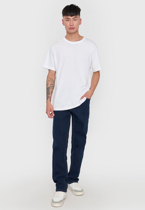 Jeans Hombre Slim Spandex Raw