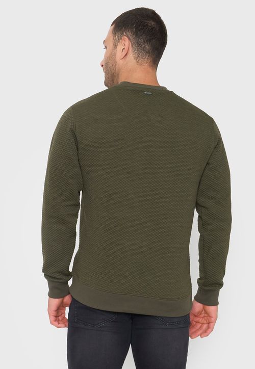 Polerón Hombre Quilted Musgo