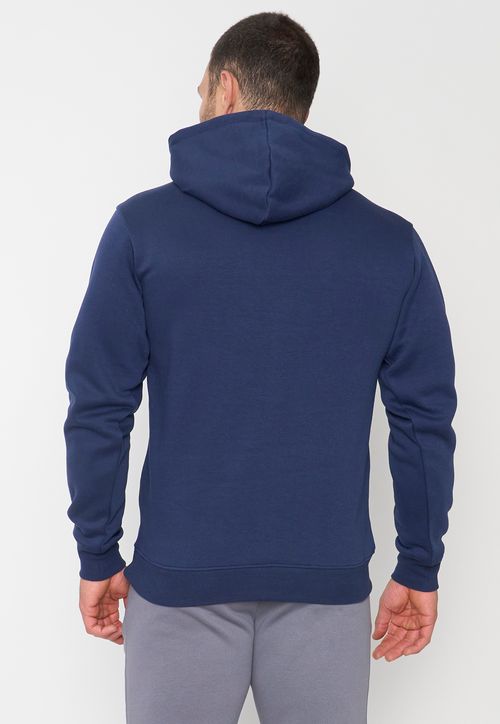 Polerón Hombre Deportivo Canguro Color Navy