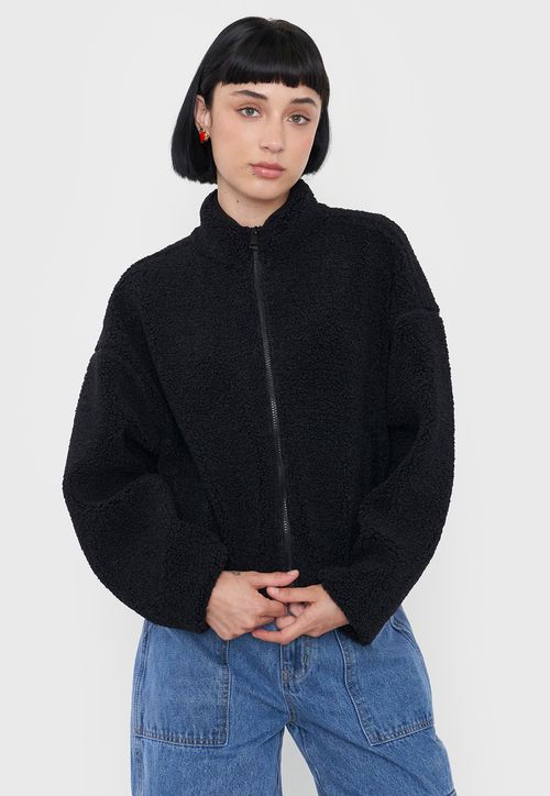 Polerón Mujer Corderito Negro
