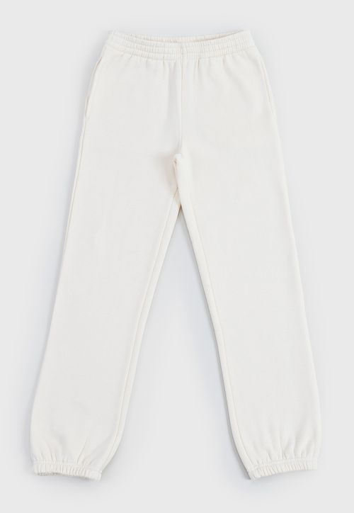 Pantalón De Buzo Niña Teen Basico Beige