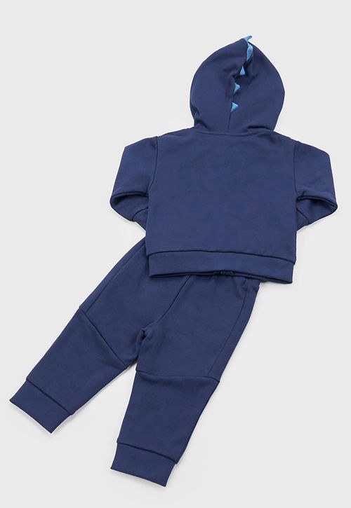 Conjunto Bebé Niño Zipper Navy