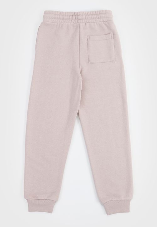 Pantalón De Buzo Niño Kids Basico Beige