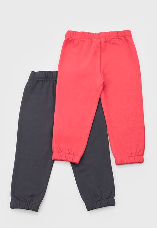 Pantalón De Buzo Bebé Niño Bipack Rojo