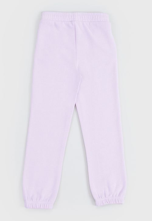 Pantalón De Buzo Niña Kids Basico Rosado Claro