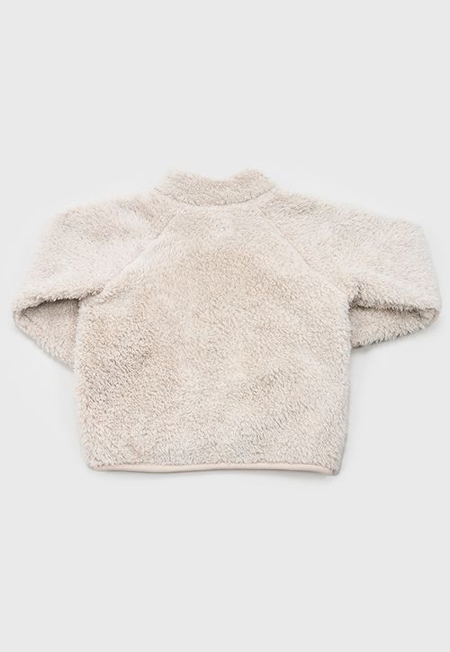 Poleron Bebé Niña Coral Beige