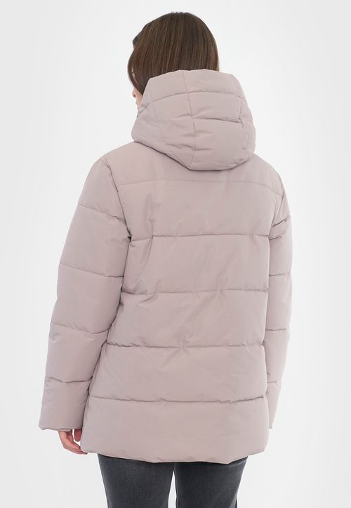 Parka Mujer Oversize Taupe