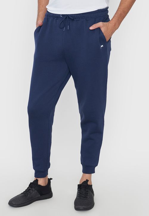 Buzo Hombre Deportivo Jogger Liso Color Navy