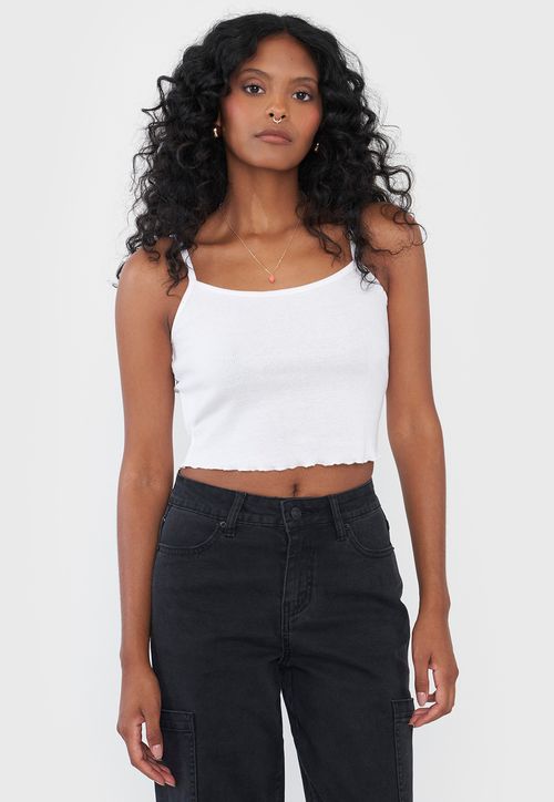 Peto Mujer Pabilo Blanco Roulet