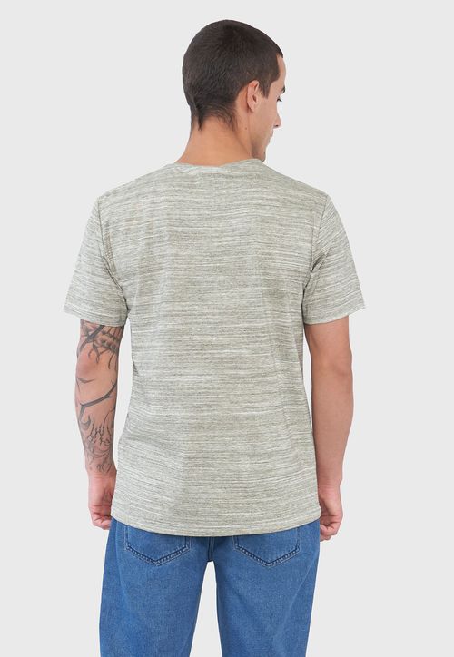 Polera Hombre Melange Musgo