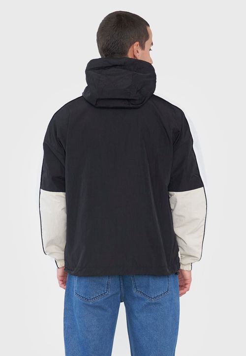 Casaca Hombre College Cortes Negro
