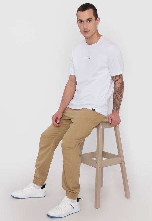 Jogger Hombre Twill Color Camel