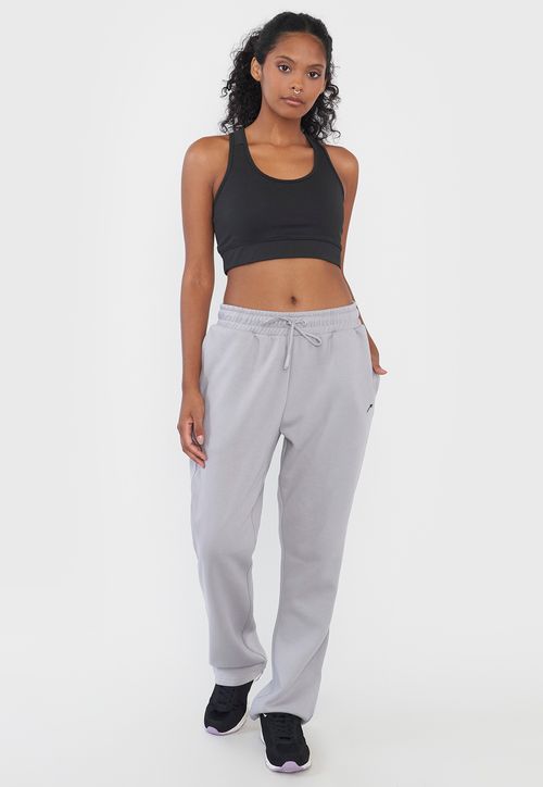 Buzo Mujer Deportivo Recto Color Gris