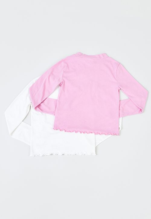 Polera Niña Kids Bipack Blanco