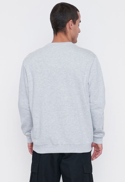 Polerón Hombre Emboss College Gris