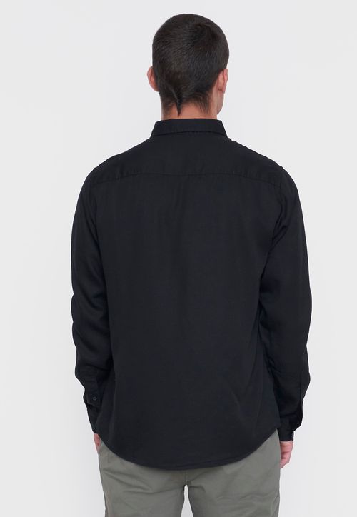 Camisa Hombre Liviana Negro