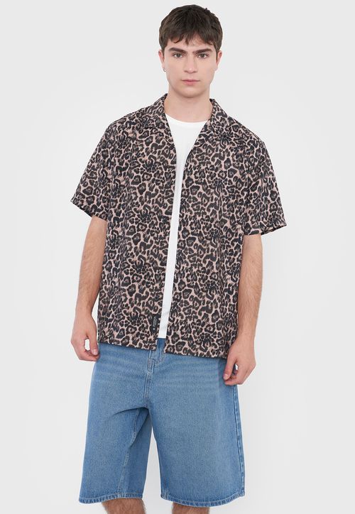 Camisa Hombre Animal Print Animal Print