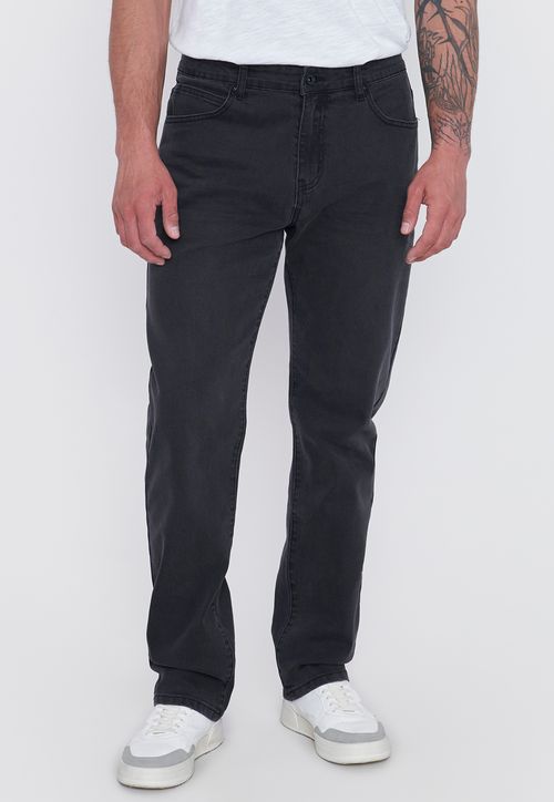 Jeans Hombre Straight Negro