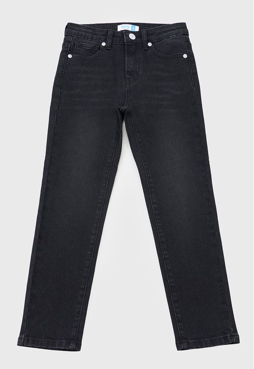 Jeans Niño Kids 5 Bolsillos Negro